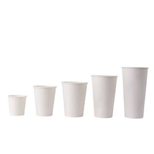 Kubek papierowy biały 250 ml - 100 szt. -zdjęcie numer 3