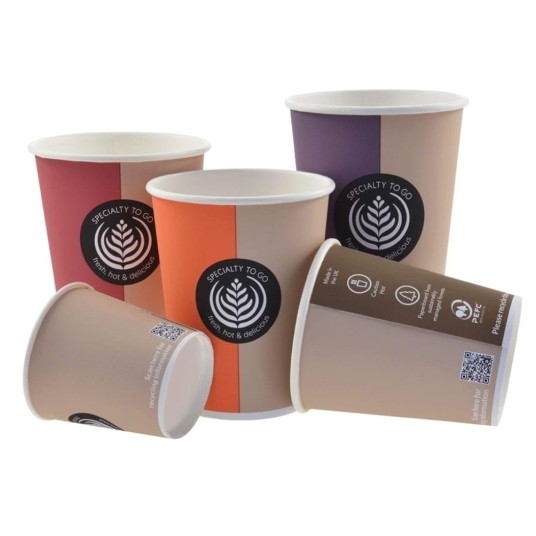 Kubek papierowy 'Speciality to Go' 300 ml - 50 szt. -zdjęcie numer 4