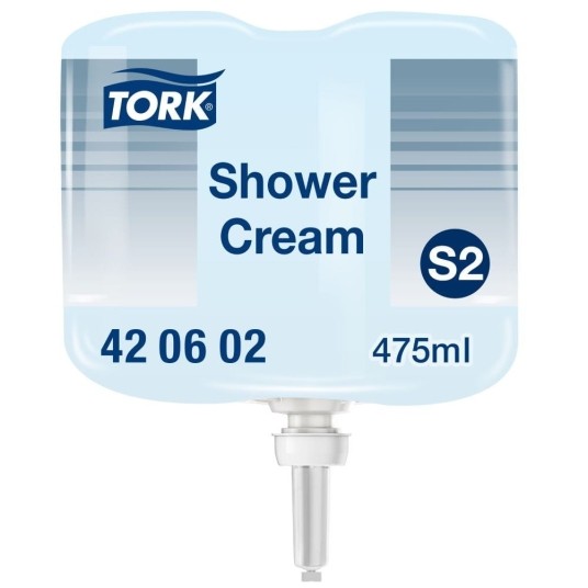 Mini kremowy żel pod prysznic Tork 420602 - system S2 - 475 ml -zdjęcie numer 1