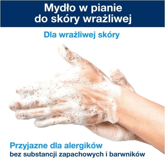 Mydło w pianie Tork 520701 - ekstra delikatne - system S4 - 1000 ml -zdjęcie numer 3