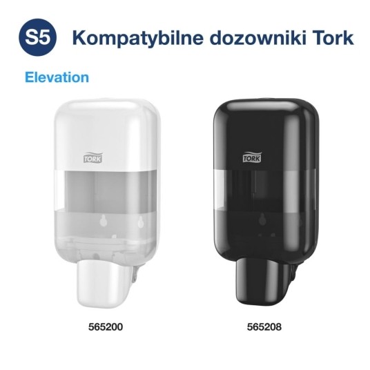 Mydło w pianie Tork 525502 - delikatne - system S5 - 525 ml -zdjęcie numer 4