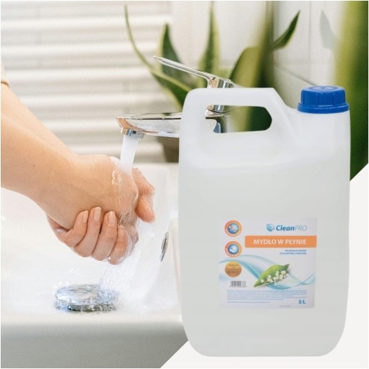Mydło w płynie CleanPro - antybakteryjne - 5 l -zdjęcie numer 2