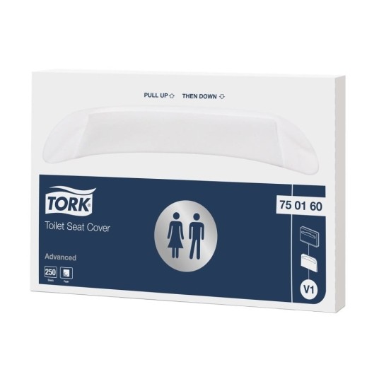 Nakładki sedesowe Tork 750160 - wkład do dozownika - system V1 - 250 szt. -zdjęcie numer 5