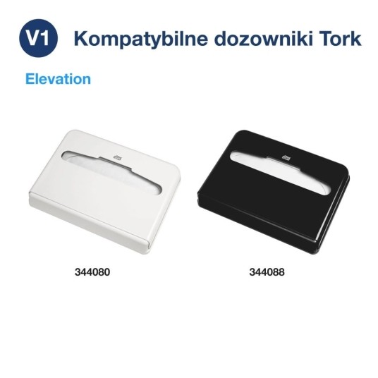 Nakładki sedesowe Tork 750160 - wkład do dozownika - system V1 - 250 szt. -zdjęcie numer 4