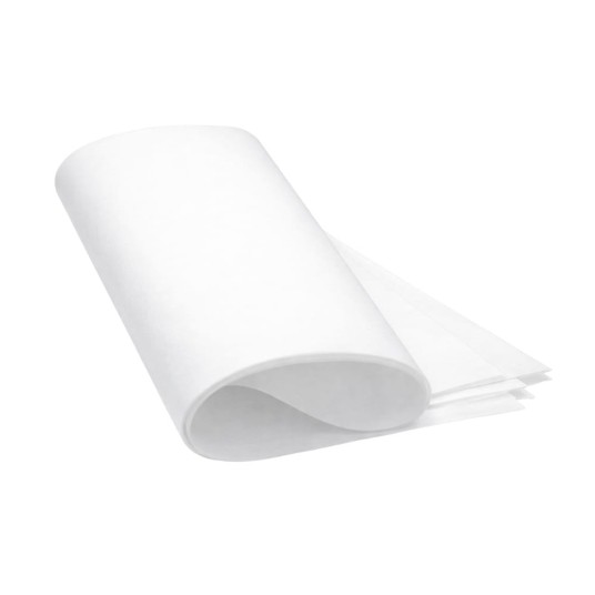Papier pakowy w roli - powlekany polietylenem - biały - szerokość 35 cm - 10 kg -zdjęcie numer 3