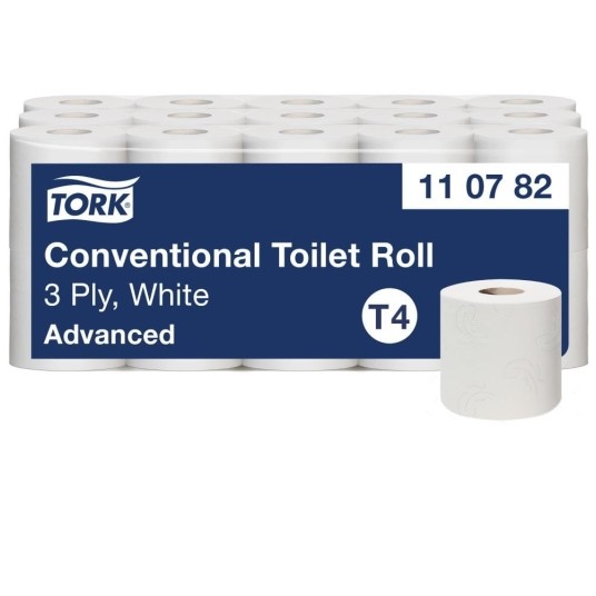 Papier toaletowy Tork 110782 - w rolce konwencjonalnej 30 m - 30 rolek -zdjęcie numer 1