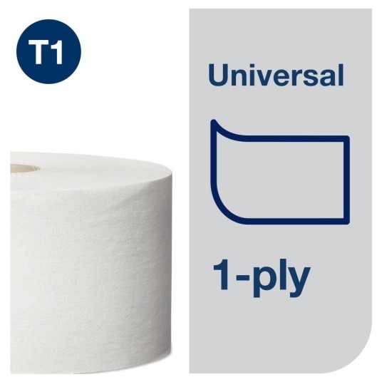 Papier toaletowy Tork 120160 - jumbo szary - 480 m - 6 rolek -zdjęcie numer 5