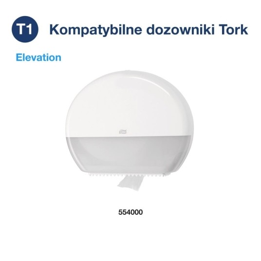 Papier toaletowy Tork 120160 - jumbo szary - 480 m - 6 rolek -zdjęcie numer 2