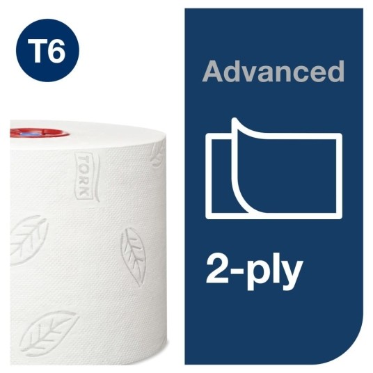Papier toaletowy Tork 127530 - Mid-size - 100 m - 27 rolek -zdjęcie numer 5