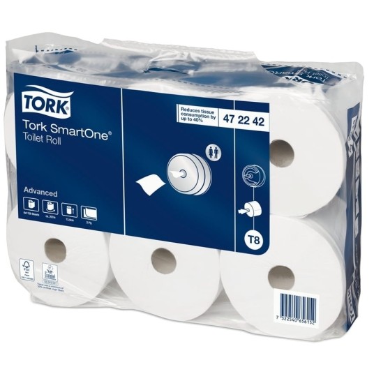Papier toaletowy Tork 472242 - SmartOne - 6 rolek -zdjęcie numer 1