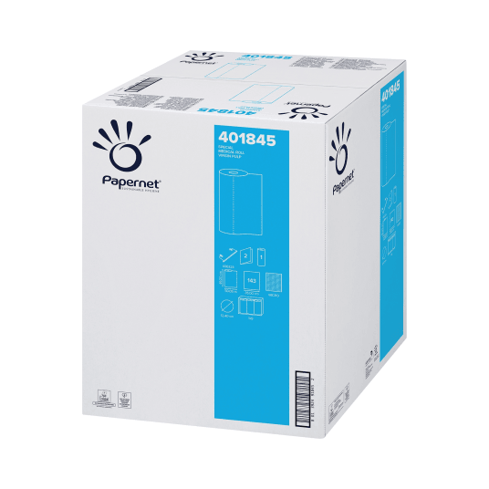 Podkład Medyczny Papernet 401845 - Celulozowy - biały - 50cm x 50m -zdjęcie numer 5