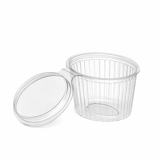 Pojemnik na sosy z łączonym wieczkiem Guillin 80 ml - 50 szt. -zdjęcie numer 1