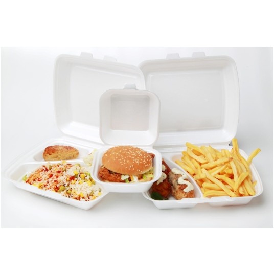 Pojemnik obiadowy menu box jednokomorowy - 125 szt. -zdjęcie numer 2