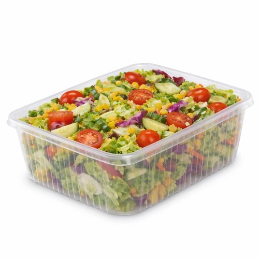 Pojemnik przezroczysty prostokątny PP 570 - 18,5 x 13 x 6 cm - 1l - 50 szt. -zdjęcie numer 2