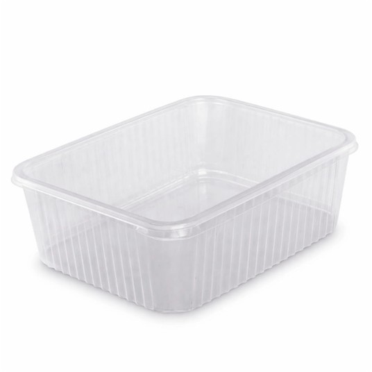 Pojemnik przezroczysty prostokątny PP 570 - 18,5 x 13 x 6 cm - 1l - 50 szt. -zdjęcie numer 1