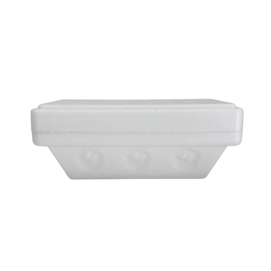 Pojemnik styropianowy izotermiczny z zamknięciem - 650 ml - 500g - 50 szt. -zdjęcie numer 1