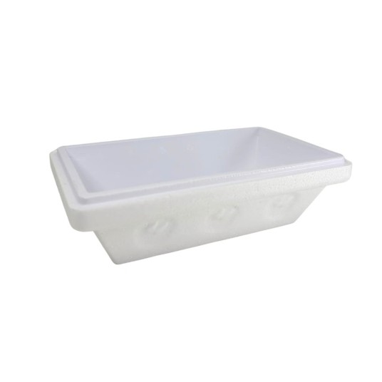 Pojemnik styropianowy izotermiczny z zamknięciem - 650 ml - 500g - 50 szt. -zdjęcie numer 3