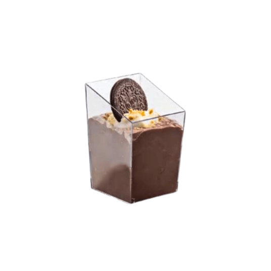 Pojemnik wielorazowy typu Finger Food - 85 ml - Cutblock - 12 szt. -zdjęcie numer 1