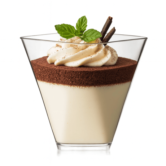 Pojemniki do deserów finger food - diamond 60 ml - 25 szt. -zdjęcie numer 3
