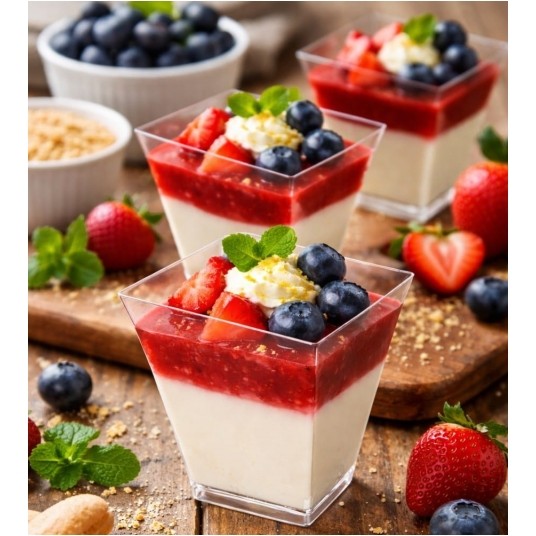 Pojemniki do deserów finger food - turner 60 ml - 25 szt. -zdjęcie numer 2