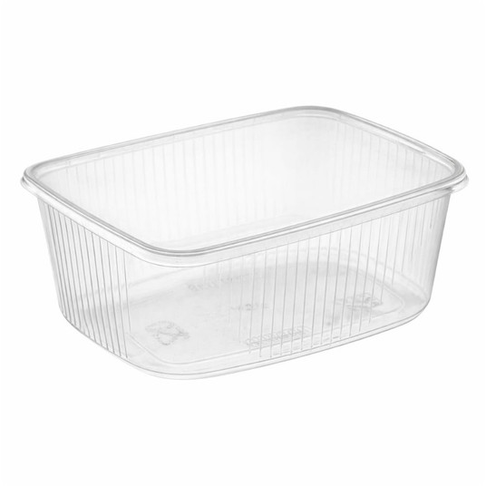 Pojemniki przezroczysty PP 505 - prostokątne, garmażeryjne - 250 ml - 100 szt. -zdjęcie numer 1
