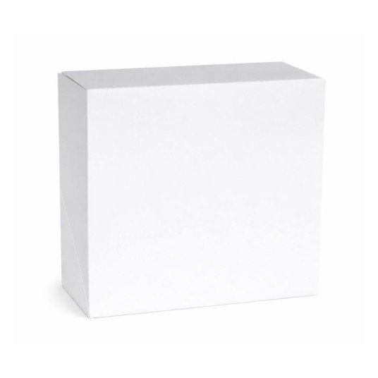 Pudełko kartonowe na ciasto - 13 x 13 x 7 cm - białe - 20 szt. -zdjęcie numer 1