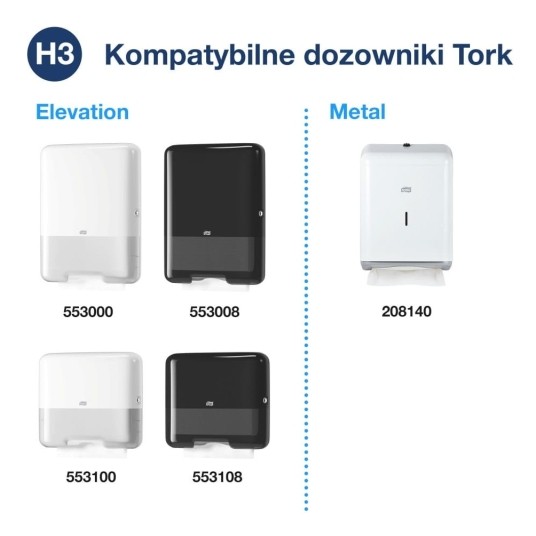 Ręczniki papierowe Tork 290143 - Singlefold - w składce ZZ - 3750 odcinków -zdjęcie numer 5
