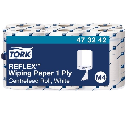 Ręczniki papierowe Tork 473242 - Reflex - 300 m - 6 rolek -zdjęcie numer 1