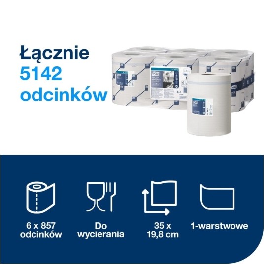 Ręczniki papierowe Tork 473242 - Reflex - 300 m - 6 rolek -zdjęcie numer 5