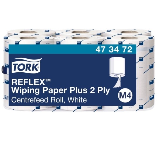 Ręczniki papierowe Tork 473472 - Reflex - 150 m - 6 rolek -zdjęcie numer 1