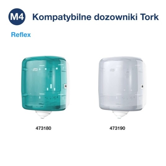 Ręczniki papierowe Tork 473472 - Reflex - 150 m - 6 rolek -zdjęcie numer 6