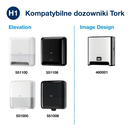 Ręczniki papierowe Tork Matic 120040 - System H1 - długość rolki 220 m - 6 rolek -zdjęcie numer 3
