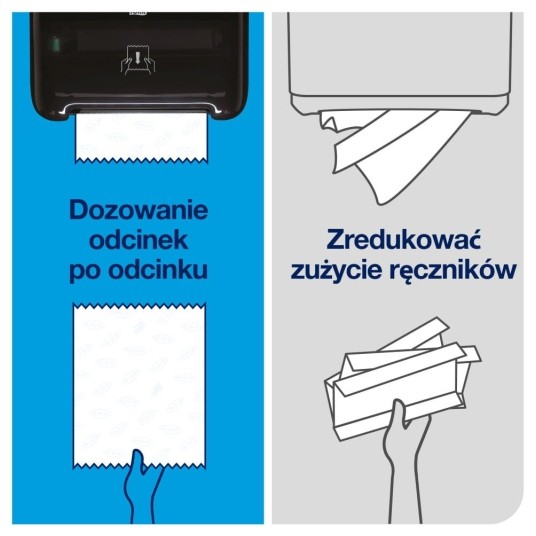 Ręczniki papierowe Tork Matic 120059 - System H1 - długość rolki 280 m - 6 rolek -zdjęcie numer 4