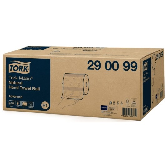 Ręczniki papierowe Tork Matic 290099 - System H1 - długość rolki 150 m - 6 rolek -zdjęcie numer 3