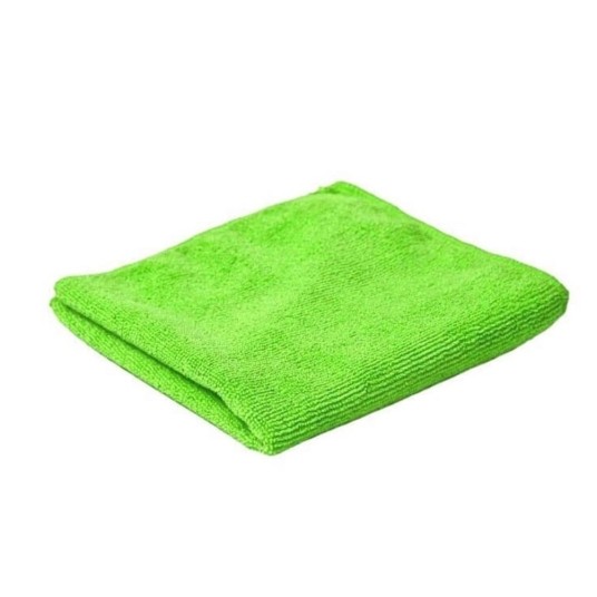 Ściereczka CleanPro z mikrofazy - zielona - 32 x 32 cm -zdjęcie numer 1