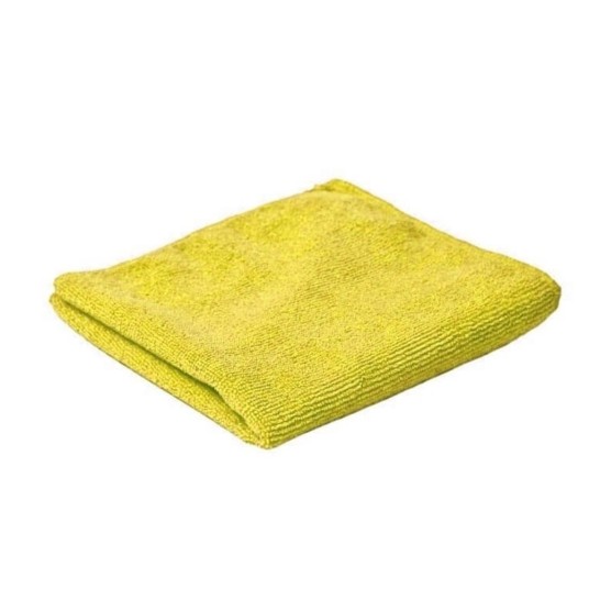 Ściereczka CleanPro z mikrofazy - żółta - 32 x 32 cm -zdjęcie numer 1