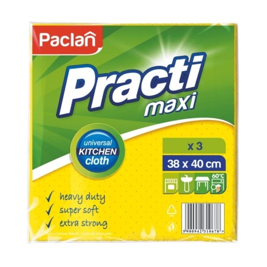 Ściereczki Practi Maxi uniwersalne 38 x 40 cm - 3 szt. -zdjęcie numer 1