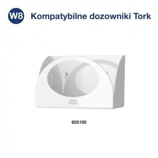Ściereczki wielorazowe Tork 194550 - zielone - system W8 - 40 szt. -zdjęcie numer 5