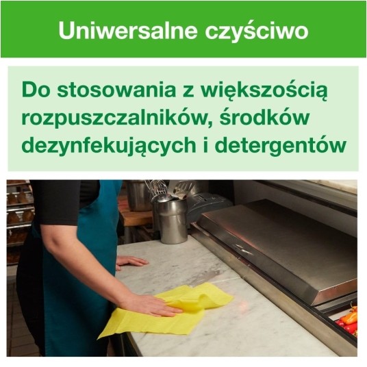 Ściereczki wielorazowe Tork 194650 - żółte - system W8 - 40 szt. -zdjęcie numer 4