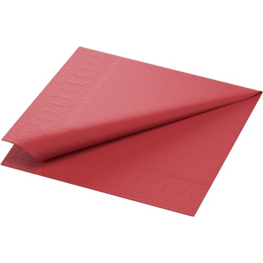 Serwetka TISSUE - Bordowa 180381 - 33x33 cm - 125 szt. -zdjęcie numer 1