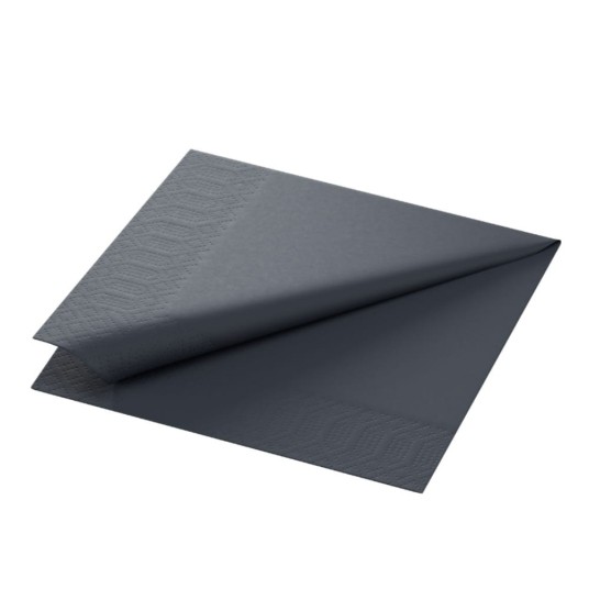 Serwetka TISSUE - Czarna 151820 - 40 x 40 cm - 1000 szt. -zdjęcie numer 1