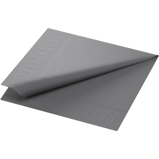 Serwetka TISSUE - Szara 156902 - 33x33 cm - 125 szt. -zdjęcie numer 1