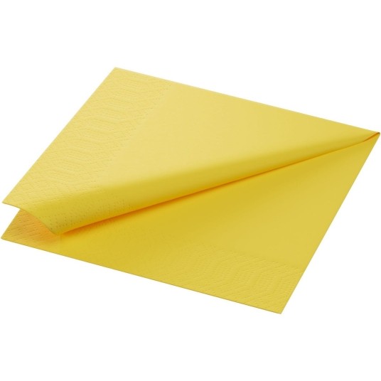 Serwetka TISSUE - Żółty 180385 - 33x33 cm - 125 szt. -zdjęcie numer 1