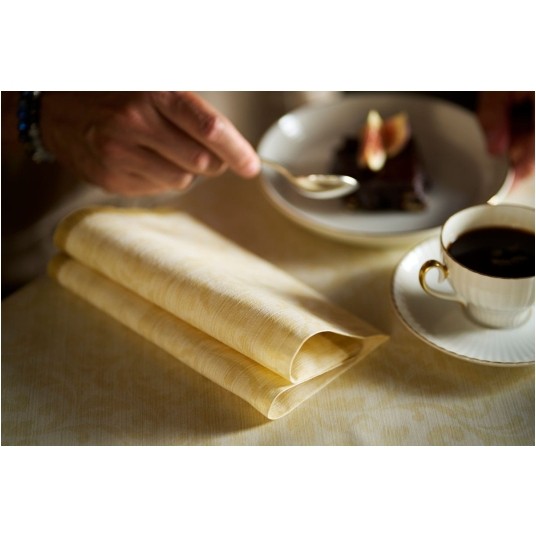 Serwetki Dunilin - 40 x 40 cm - Rich Damast Cream 223758 - 45 szt. -zdjęcie numer 3