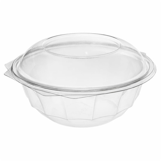 SH190/1000 - okrągły pojemnik sałatkowy PET z zamknięciem - 1000 ml - 120 szt. -zdjęcie numer 1