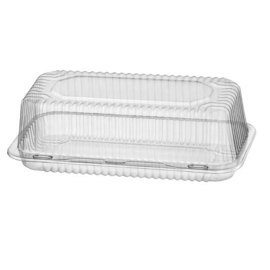 SL 38 N - pojemnik na ciasto - 21,5 x 10,5 x 8 cm - PET - 100 szt. -zdjęcie numer 1