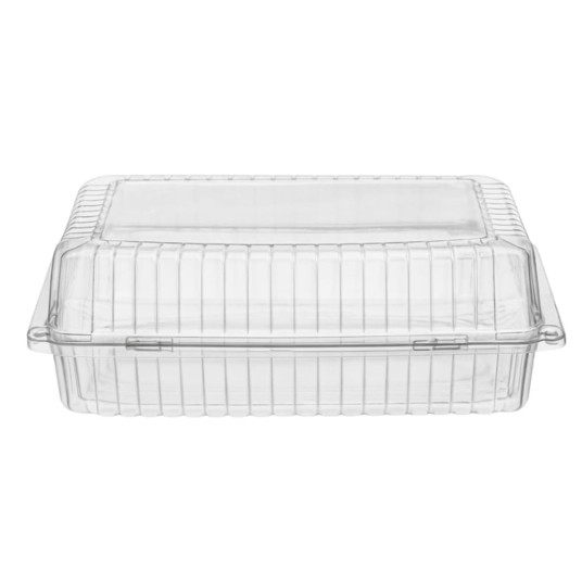 SL 70 - pojemnik na ciasto - 17 x 17 x 7,5 cm - PET - 50 szt. -zdjęcie numer 3