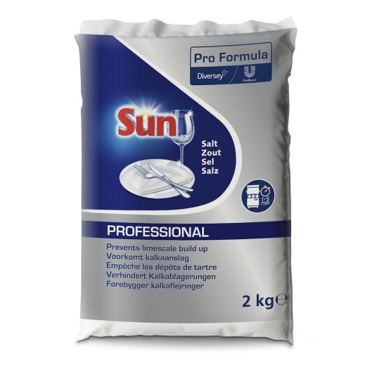 Sun Professional Salt - sól do zmywarki - 2 kg -zdjęcie numer 1