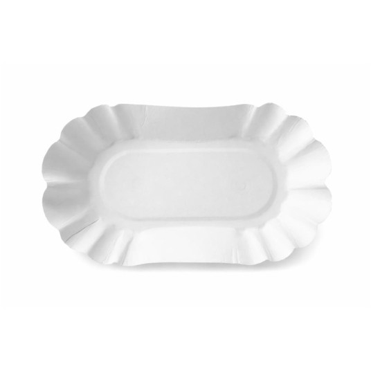 Tacka papierowa muszelka - 10 x 17 cm - 250 szt. -zdjęcie numer 1