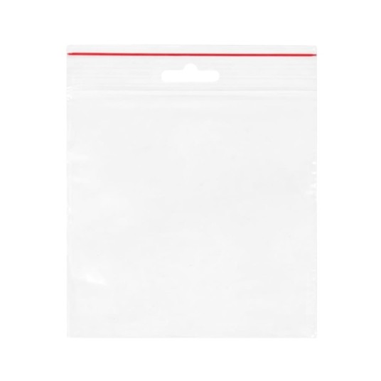 Torebki strunowe zapinane 100 x 100 mm - 100 szt. -zdjęcie numer 1